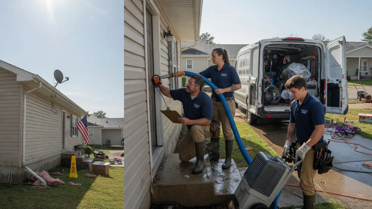 Ceiling Water Damage Restoration in Moss Point, MS near me