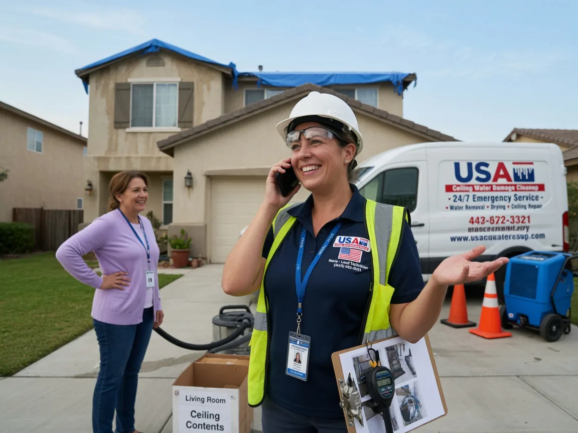 Ceiling Water Damage Restoration Moss Point, MS FAQs